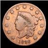 Image 2 : 1826 Coronet Head Large Cent 1c Grades f, fine