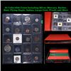 Image 1 : Huge Liifetime Collection - Too Many Coins To Auction Individually - This Lot is For One Page of 20 