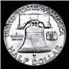 Image 3 : 1950-p Franklin Half Dollar 50c Grades Select Unc