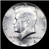 Image 2 : 1964-p Kennedy Half Dollar 50c Grades Choice Unc
