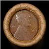 Image 2 : Mixed small cents 1c orig shotgun roll, 1918-d Wheat Cent, 1900 Indian Cent other end, Brinks Wrappe