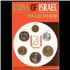 Image 2 : 1969 Coins of Israel, Jerusalem specimen in Original Mint Packaging 6 Pieces Coin Set