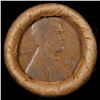 Image 2 : Mixed small cents 1c orig shotgun roll, 1917-d Wheat Cent, 1899 Indian Cent other end, Brinks Wrappe