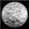 Image 2 : 2018-p Silver Eagle Dollar $1 Graded ms70 By SEGS
