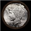 Image 2 : ***Auction Highlight*** Full solid date 1923-p Uncirculated Peace silver dollar roll, 20 coins (fc)