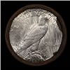 Image 3 : ***Auction Highlight*** Full solid date 1923-p Uncirculated Peace silver dollar roll, 20 coins (fc)