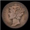 Image 2 : 1925-d Mercury Dime 10c Grades f+