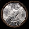 Image 3 : ***Auction Highlight*** Full solid date 1922-p Uncirculated Peace silver dollar roll, 20 coins (fc)