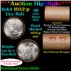Image 1 : ***Auction Highlight*** Full solid date 1922-p Uncirculated Peace silver dollar roll, 20 coins (fc)