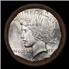 Image 2 : ***Auction Highlight*** Full solid date 1922-p Uncirculated Peace silver dollar roll, 20 coins (fc)