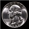Image 2 : 1953-p Washington Quarter 25c Grades GEM+ Unc