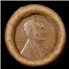 Image 2 : Mixed small cents 1c orig shotgun roll, 1919-s Wheat Cent, 1896 Indian Cent other end, Brinks Wrappe