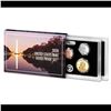 Image 1 : 2020 United States Mint Silver Proof Set; 10 pcs, about about 1.4 ounces of pure silver.