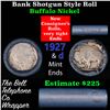 Image 1 : Buffalo Nickel Shotgun Roll in Old Bank Style 'Bell Telephone'  Wrapper 1927 & d Mint Ends