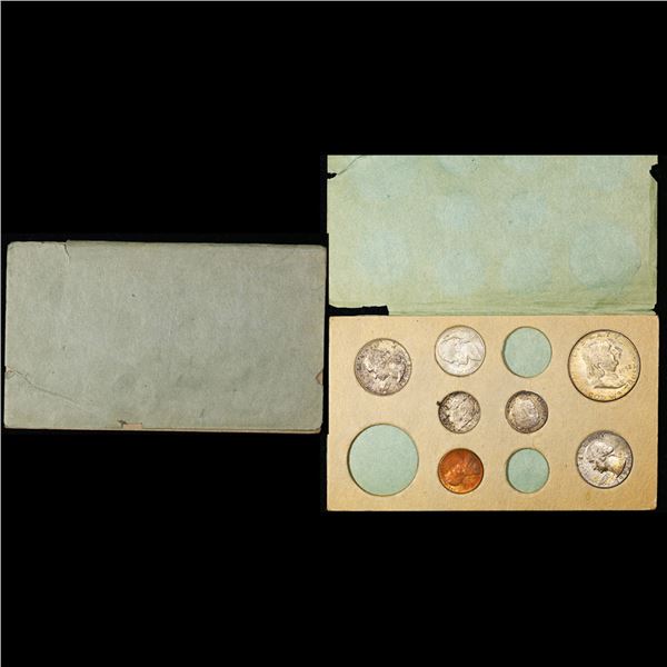 Partial All Original 1952 Mint Set On Original Cardboard