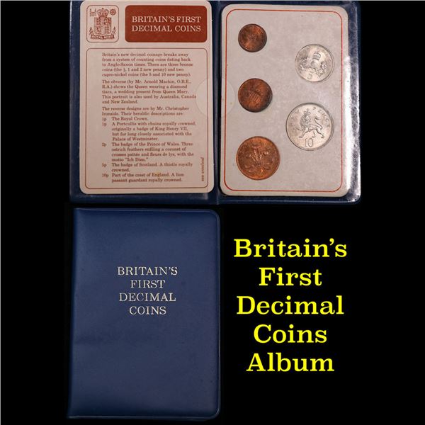First Decimal Britain's First Decimal Coins Album