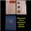 Image 1 : Britain's First Decimal Coins Album