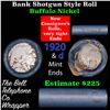 Image 1 : Buffalo Nickel Shotgun Roll in Old Bank Style 'Bell Telephone'  Wrapper 1920 & d Mint Ends