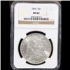 Image 2 : NGC 1896-p Morgan Dollar $1 Graded ms62 By NGC