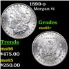 Image 1 : 1899-o Morgan Dollar $1 Grades GEM+ Unc