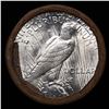 Image 3 : ***Auction Highlight*** Full solid date 1923-p Uncirculated Peace silver dollar roll, 20 coins (fc)