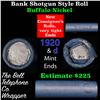 Image 1 : Buffalo Nickel Shotgun Roll in Old Bank Style 'Bell Telephone'  Wrapper 1920 & d Mint Ends
