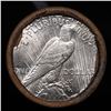 Image 3 : ***Auction Highlight*** Solid Uncirculated Peace silver dollar roll 1924 & P Ends, 20 coins (fc)