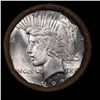 Image 2 : ***Auction Highlight*** Full solid date 1922-p Uncirculated Peace silver dollar roll, 20 coins (fc)