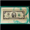 Image 5 : 1995 $2 Green Seal Millennium Note Federal Reserve Note In Original Packaging Grades ng
