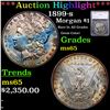 Image 1 : ***Auction Highlight*** 1899-s Morgan Dollar $1 Graded ms65 By SEGS (fc)