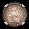 Image 2 : ***Auction Highlight*** NGC 1849-o Seated Liberty Dime 10c Graded ms61 By NGC (fc)