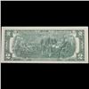 Image 3 : 1976 $2 Federal Reserve Note 1st Day of Issue, with Stamp Grades Gem CU