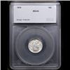 Image 4 : 1916-p Barber Dime 10c Graded ms64 By SEGS