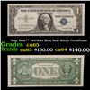 Image 1 : **Star Note** 1957B $1 Blue Seal Silver Certificate Grades Gem CU