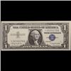 Image 2 : **Star Note** 1957B $1 Blue Seal Silver Certificate Grades Gem CU