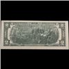 Image 3 : 1976 $2 Federal Reserve Note 1st Day of Issue, with Stamp Grades Choice AU/BU Slider