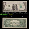 Image 1 : 1963B $1 'Barr Note' Federal Reserve Note Grades vf+