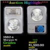 Image 1 : ***Auction Highlight*** NGC 1882-s Morgan Dollar $1 Graded ms66 By NGC (fc)