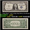 Image 1 : **Star Note** 1957 $1 Blue Seal Silver Certificate Grades Select CU