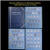 Image 1 : Partial Jefferson 5c Whitman Folder, 1939-1964 38 coins in Total