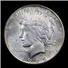 Image 2 : 1925-s Peace Dollar $1 Grades Select+ Unc BY SEGS