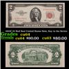 Image 1 : 1953C $2 Red Seal United States Note, Key to the Series Grades Choice CU