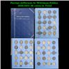 Image 1 : Partial Jefferson 5c Whitman Folder, 1938-1957 38 coins in Total