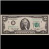 Image 2 : 1976 $2 Green Seal Federal Reserve Note (Philadelphia, PA) Grades Select CU