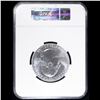Image 2 : NGC 2013 5oz Silver Fort McHenry Large Size Washington Quarter Oversized NGC Holder 25c Graded ms69 