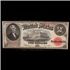 Image 2 : 1917 $2 Large Size Legal Tender Note FR-60 Thomas Jefferson Grades Select AU