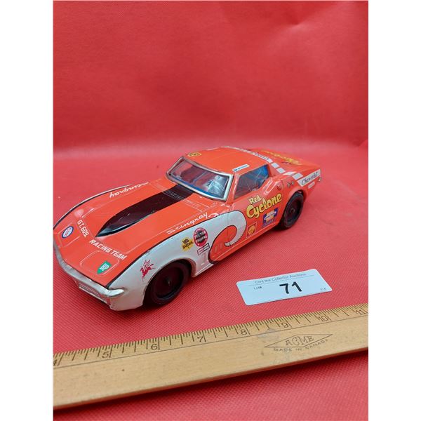 Vintage Tin Race Car