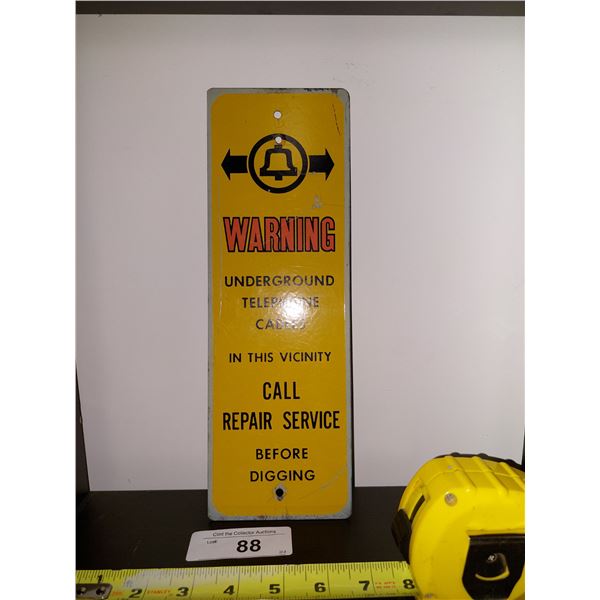 Vintage Metal Sign