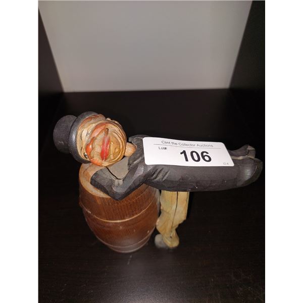 Extra Large Anri Figure Man and Barrel