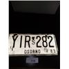 Image 1 : Vintage Mexican License Plate